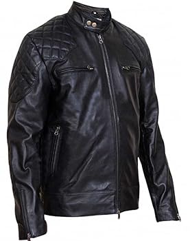 The Sparks Up Inc. XS - Black - Faux Leather - DB Café Racer